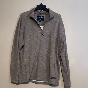 Men’s Southern Marsh Heathered Gray Quarter-Zip Pullover